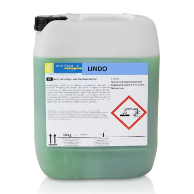 Lindo / Mano Clean ergiebiges Handspülmittel+Neutralreiniger 10 Liter