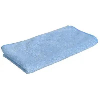 Microfasertuch Shiny Stretch in blau