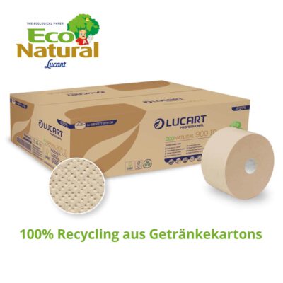 Identity Toilettenpapier Eco Natural Autocut 12 Rollen