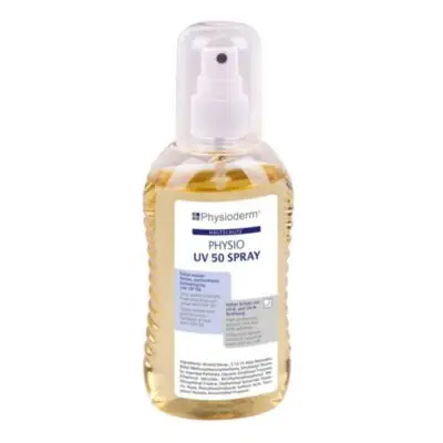 Physiotherapie UV Sonnenschutzspray LSF 50